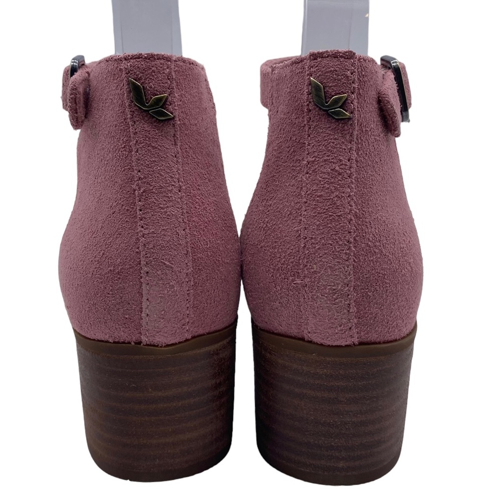 Koolaburra by UGG Sandals Bellen Pink Suede Strappy Barbie Barbiecore Size 6 - Picture 7 of 15